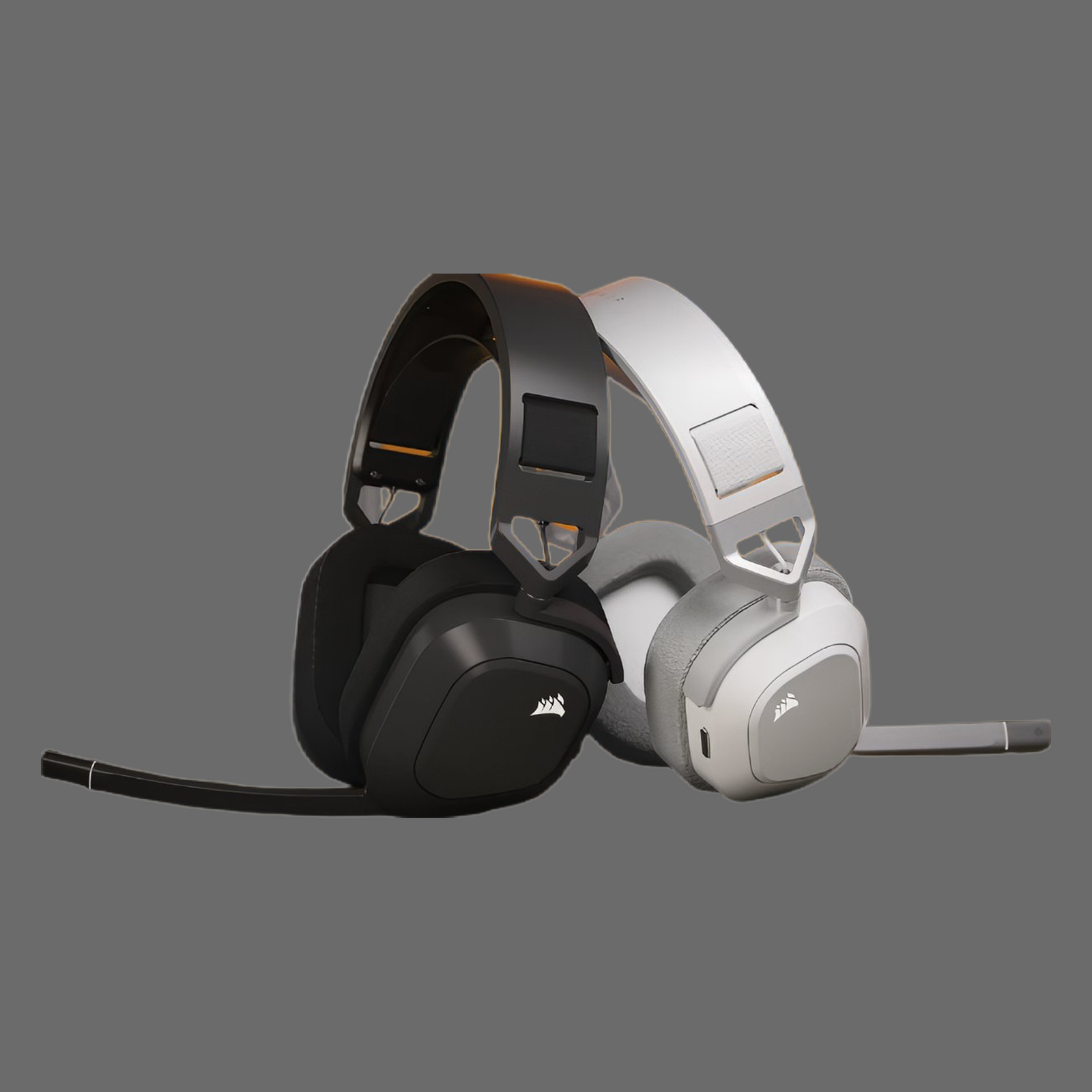 Corsair HS80 Max Headset Gamer Sem Fio - Steel Gray